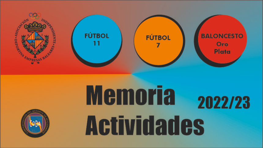 MEMORIA DE ACTIVIDADES 2022/23